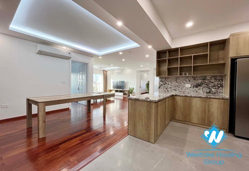 A colorful 3 bedroom apartment in Ciputra for rent